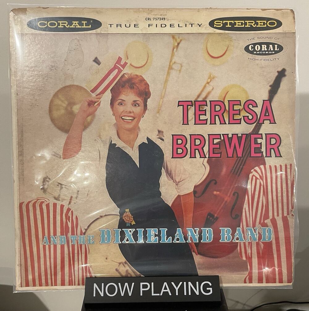 Teresa Brewer And The Dixieland Band Vinyl, LP 1958 Coral ‎– CRL 757245